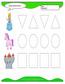 Çizgi Çalışma Sayfaları